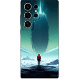 Gramaphone Galaxy S24 Ultra Uyumlu Uzay Desenli Telefon Kılıfı + Ekran Koruyucu - 5864