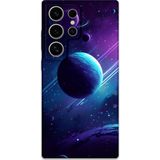 Gramaphone Galaxy S24 Ultra Uyumlu Uzay Desenli Telefon Kılıfı + Ekran Koruyucu - 5866