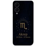 Gramaphone Galaxy S25 Edge ile Uyumlu Akrep Burcu Desenli Telefon Kılıfı + Ekran Koruyucu - 5775