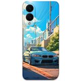 Gramaphone Galaxy S25 Edge ile Uyumlu Araba Desenli Telefon Kılıfı + Ekran Koruyucu - 5760