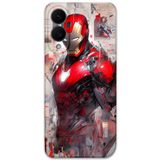 Gramaphone Galaxy S25 Edge ile Uyumlu İronman Desenli Telefon Kılıfı + Ekran Koruyucu - 5828