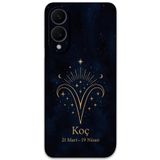 Gramaphone Galaxy S25 Edge ile Uyumlu Koç Burcu Desenli Telefon Kılıfı + Ekran Koruyucu - 5768