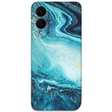 Gramaphone Galaxy S25 Edge ile Uyumlu Mermer Desenli Telefon Kılıfı + Ekran Koruyucu - 5818