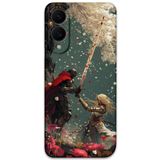 Gramaphone Galaxy S25 Edge ile Uyumlu Retro Desenli Telefon Kılıfı + Ekran Koruyucu - 5838