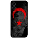 Gramaphone Galaxy S25 Edge ile Uyumlu Türk Bayrağı Desenli Telefon Kılıfı + Ekran Koruyucu - 5852