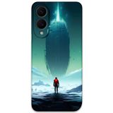 Gramaphone Galaxy S25 Edge ile Uyumlu Uzay Desenli Telefon Kılıfı + Ekran Koruyucu - 5864