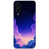 Gramaphone Galaxy S25 Edge ile Uyumlu Uzay Desenli Telefon Kılıfı + Ekran Koruyucu - 5867