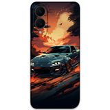 Gramaphone Galaxy S25 Edge Uyumlu Araba Desenli Telefon Kılıfı + Ekran Koruyucu - 5766