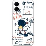 Gramaphone Galaxy S25 Edge Uyumlu Astronot Desenli Telefon Kılıfı + Ekran Koruyucu - 5858