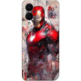 Gramaphone Galaxy S25 Edge Uyumlu İronman Desenli Telefon Kılıfı + Ekran Koruyucu - 5828