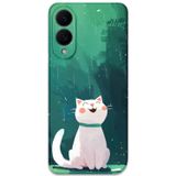 Gramaphone Galaxy S25 Edge Uyumlu Kedi Desenli Telefon Kılıfı + Ekran Koruyucu - 5781
