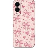Gramaphone Galaxy S25 Edge Uyumlu Kurdele Desenli Telefon Kılıfı + Ekran Koruyucu - 5802