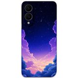 Gramaphone Galaxy S25 Edge Uyumlu Uzay Desenli Telefon Kılıfı + Ekran Koruyucu - 5867