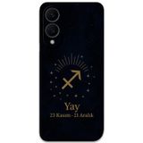 Gramaphone Galaxy S25 Edge Uyumlu Yay Burcu Desenli Telefon Kılıfı + Ekran Koruyucu - 5776