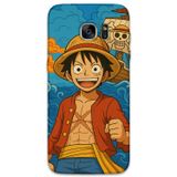 Gramaphone Galaxy S7 Edge Uyumlu Anime Desenli Telefon Kılıfı + Ekran Koruyucu - 5753