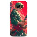 Gramaphone Galaxy S7 Edge Uyumlu Anime Desenli Telefon Kılıfı + Ekran Koruyucu - 5894