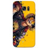Gramaphone Galaxy S7 Edge Uyumlu Anime Desenli Telefon Kılıfı + Ekran Koruyucu - 5916
