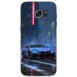 Gramaphone Galaxy S7 Edge Uyumlu Araba Desenli Telefon Kılıfı + Ekran Koruyucu - 5767