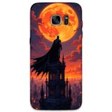 Gramaphone Galaxy S7 Edge Uyumlu Batman Desenli Telefon Kılıfı + Ekran Koruyucu - 5829