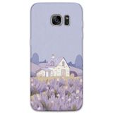 Gramaphone Galaxy S7 Edge Uyumlu Çiçek Desenli Telefon Kılıfı + Ekran Koruyucu - 5800