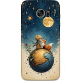 Gramaphone Galaxy S7 Edge Uyumlu Çizgi Film Desenli Telefon Kılıfı + Ekran Koruyucu - 5823