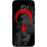 Gramaphone Galaxy S7 Edge Uyumlu Türk Bayrağı Desenli Telefon Kılıfı + Ekran Koruyucu - 5852