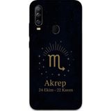 Gramaphone Gm 20 Pro Uyumlu Akrep Burcu Desenli Telefon Kılıfı + Ekran Koruyucu - 5775