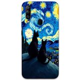 Gramaphone Gm 20 Pro Uyumlu Kedi Desenli Telefon Kılıfı + Ekran Koruyucu - 5782
