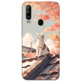 Gramaphone Gm 20 Pro Uyumlu Kedi Desenli Telefon Kılıfı + Ekran Koruyucu - 5784
