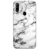 Gramaphone Gm 20 Pro Uyumlu Mermer Desenli Telefon Kılıfı + Ekran Koruyucu - 5817