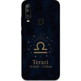 Gramaphone Gm 20 Pro Uyumlu Terazi Burcu Desenli Telefon Kılıfı + Ekran Koruyucu - 5774
