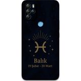 Gramaphone Gm 21 Pro Uyumlu Balık Burcu Desenli Telefon Kılıfı + Ekran Koruyucu - 5779