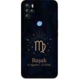 Gramaphone Gm 21 Pro Uyumlu Başak Burcu Desenli Telefon Kılıfı + Ekran Koruyucu - 5773
