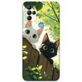 Gramaphone Gm 21 Pro Uyumlu Kedi Desenli Telefon Kılıfı + Ekran Koruyucu - 5785