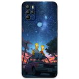 Gramaphone Gm 21 Pro Uyumlu Simpson Desenli Telefon Kılıfı + Ekran Koruyucu - 5937