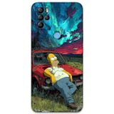 Gramaphone Gm 21 Pro Uyumlu Simpson Desenli Telefon Kılıfı + Ekran Koruyucu - 5938