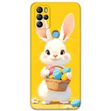 Gramaphone Gm 21 Pro Uyumlu Tavşan Desenli Telefon Kılıfı + Ekran Koruyucu - 5806