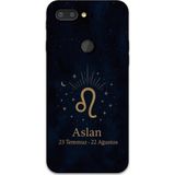 Gramaphone Gm 9 Pro Uyumlu Aslan Burcu Desenli Telefon Kılıfı + Ekran Koruyucu - 5772