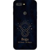 Gramaphone Gm 9 Pro Uyumlu Boğa Burcu Desenli Telefon Kılıfı + Ekran Koruyucu - 5769