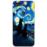 Gramaphone Gm 9 Pro Uyumlu Kedi Desenli Telefon Kılıfı + Ekran Koruyucu - 5782