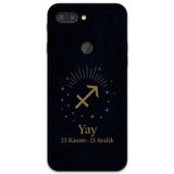 Gramaphone Gm 9 Pro Uyumlu Yay Burcu Desenli Telefon Kılıfı + Ekran Koruyucu - 5776
