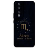 Gramaphone Huawei Honor 90 ile Uyumlu Akrep Burcu Desenli Telefon Kılıfı + Ekran Koruyucu - 5775