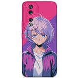 Gramaphone Huawei Honor 90 ile Uyumlu Anime Desenli Telefon Kılıfı + Ekran Koruyucu - 5742