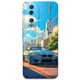 Gramaphone Huawei Honor 90 ile Uyumlu Araba Desenli Telefon Kılıfı + Ekran Koruyucu - 5760