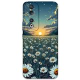 Gramaphone Huawei Honor 90 ile Uyumlu Çiçek Desenli Telefon Kılıfı + Ekran Koruyucu - 5792