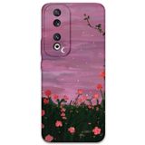 Gramaphone Huawei Honor 90 ile Uyumlu Çiçek Desenli Telefon Kılıfı + Ekran Koruyucu - 5793