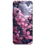 Gramaphone Huawei Honor 90 ile Uyumlu Çiçek Desenli Telefon Kılıfı + Ekran Koruyucu - 5796