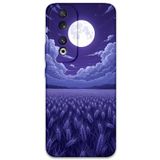 Gramaphone Huawei Honor 90 ile Uyumlu Çiçek Desenli Telefon Kılıfı + Ekran Koruyucu - 5797