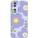 Gramaphone Huawei Honor 90 ile Uyumlu Çiçek Desenli Telefon Kılıfı + Ekran Koruyucu - 5799