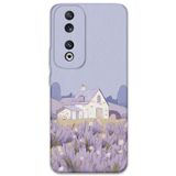 Gramaphone Huawei Honor 90 ile Uyumlu Çiçek Desenli Telefon Kılıfı + Ekran Koruyucu - 5800
